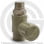 Кран PP-R Дн 20-1/2" НР (НАР) прямой для радиатора серый VALFEX