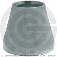 Переход 530х12-426х10 (Ду 500-400) оцинкованный концентрический ГОСТ 17378