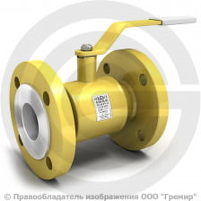 Кран газ стальной фланцевый Ду-125 Ру-16 L=350мм LD КШ.Ц.Ф. 125/100.016.Н/П