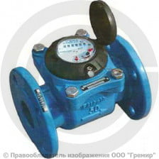Счётчик турбинный фланцевый Ду-150 Ру-16 (Т<50°С) L=300мм ВСХН Тепловодомер