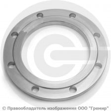 Фланец плоский нержавеющий без зеркала AISI 304 (CF8) 1-200-10/16 DIN 2576