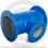 Тройник фланцевый ТФ Ду 400-300 (L=800-350) ВЧШГ с ЦПП цинк+AL ГОСТ ISO 2531-2012