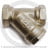 Фильтр сетчатый Y-образный латунный Ду-15 (1/2&quot;) Ру-25 ВР (ВН) (Т&lt;150°С) никель VALFEX 46Б5фт1