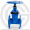 Задвижка чугунная фланцевая Ду-50 Ру-10/16 (Т<110°С) VOC4241C Tecofi