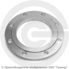 Фланец плоский нержавеющий 12х18н10т 1-150-6 ГОСТ 12820, Ру-6, Ду-150