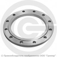 Фланец плоский 09Г2С 1-300-6 ГОСТ 12820, Ру-6, Ду-300