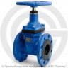 Задвижка чугунная фланцевая Ду-80 Ру-10/16 (Т&lt;110°С) VOC4241C Tecofi