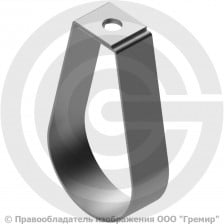 Хомут спринклерный стальной Ду-20 (Дн 25-30) (3/4") без комплекта
