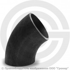 Отвод П60 57х5 (Ду-50) стальной (Ст.20) 60 градусов ГОСТ 17375