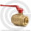 Кран латунный Ду-40 (1 1/2") Ру-40 ВР (ВН) муфтовый полнопроходной рычаг БАЗ 11б27п1 А30