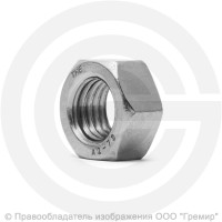 Гайка нержавеющая A2 М30 DIN 934