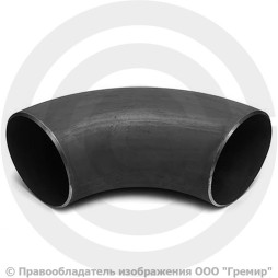 Отвод П90 325х6 (Ду-300) стальной (Ст.20) 90 градусов ГОСТ 30753