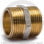Ниппель латунный НР (НАР) Ду-20 (3/4") STOUT