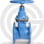 Задвижка чугунная фланцевая Ду-200 Ру-10/16 (Т<110°С) VOC4241C Tecofi