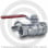 Кран латунный со спускником Ду-32 (1 1/4") Ру-35 ВР (ВН) хром рычаг Giacomini R250DS