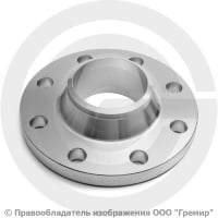 Фланец воротниковый нержавеющий 12х18н10т 1-80-10 ГОСТ 12821, Ру-10, Ду-80