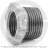 Футорка чугунная оцинкованная НР-ВР (НАР-ВН) Ду 15-10 (1/2&quot;-3/8&quot;) Fittex PLUS