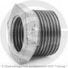 Футорка чугунная оцинкованная НР-ВР (НАР-ВН) Ду 15-10 (1/2&quot;-3/8&quot;) Fittex PLUS