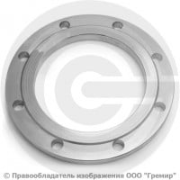 Фланец плоский нержавеющий 12х18н10т 1-600-6 ГОСТ 12820, Ру-6, Ду-600