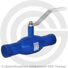 Кран стальной под приварку Ду-25 Ру-40 L=230мм Temper КШ.Ц.П