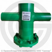 Грязевик абонентский вертикальный стальной под приварку Ду-40 Ру-16 АРМАС