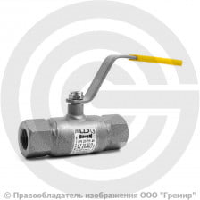 Кран стальной резьбовой Ду-20 (3/4") Ру-40 L=135мм ВР (ВН) LD КШ.Ц.М. 020.040.Н/П