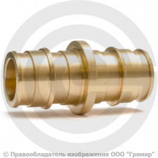 Муфта латунная для PE-X труб Дн 32 GX102 Giacomini