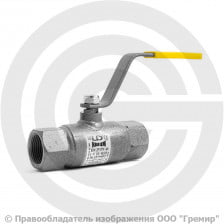 Кран стальной резьбовой Ду-32 (1 1/4") Ру-40 L=135мм ВР (ВН) LD КШ.Ц.М. 032.040.Н/П