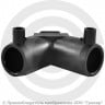 Отвод ПЭ100 электросварной Дн 50 90гр Ру-16 SDR11 EUROSTANDARD