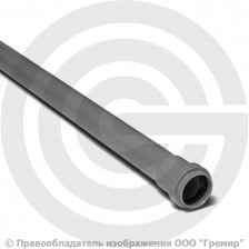 Труба PP-H канализационная серая Дн 32х1,8 безнапорная L=1,5м в/к VALFEX BASE