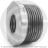 Футорка чугунная оцинкованная НР-ВР (НАР-ВН) Ду 40-15 (1 1/2&quot;-1/2&quot;) Fittex PLUS