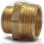 Ниппель латунный переходной НР (НАР) Ду 25-20 (1"-3/4") VALFEX