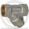 Фильтр сетчатый Y-образный латунный Ду-15 (1/2&quot;) Ру-40 ВР (ВН) (Т&lt;130°С) РОС