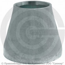 Переход 219х6-108х4 (Ду 200-100) оцинкованный концентрический ГОСТ 17378