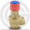 Клапан предохранительный пружинный латунный Ду 20-20 (G3/4"-G3/4") ВР (ВН) Рср=8бар (Т<110°С) R140 Giacomini