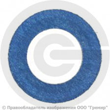 Прокладка фланцевая ПМБ Ду-80 Ру 10-40 (141х87х2) 2 мм ГОСТ 15180-86