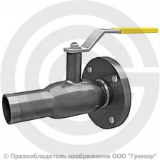 Кран стальной фланец-сварка Ду-125 Ру-16 L=340мм LD КШ.Ц.К. 125/100.016.Н/П