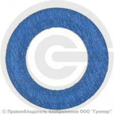 Прокладка фланцевая ПМБ Ду-100 Ру 10-16 (161х106х2) 2 мм ГОСТ 15180-86