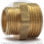 Ниппель латунный переходной НР (НАР) Ду 40-15 (1 1/2"-1/2") VALFEX
