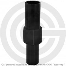 Переход ПЭ100-сталь спигот неразъемный газ Дн 32-25 SDR11