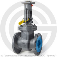 Задвижка стальная фланцевая под электропривод Ду-150 Ру-16 L=280мм (Т<200°С) 30с941нж Китай