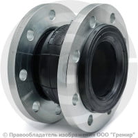 Компенсатор резиновый фланцевый (гибкая вставка) Ду-200 Ру-16 EPDM Tecofi DI7240N