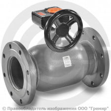 Кран стальной фланцевый с редуктором Ду-150 Ру-16 L=380мм LD КШ.Ц.Ф.Р. 150/125.016.Н/П