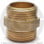 Ниппель латунный НР (НАР) Ду-32 (1 1/4") Giacomini R189