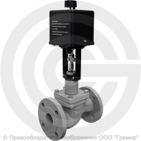 Клапан регулирующий двухходовой чугунный фланцевый Ду-20 Ру-16 Kvy=6,3м3/ч с электроприводом LEA-1200 24В с датчиком 4-20mA 25ч945нж Энерготехномаш Клапан регулирующий двухходовой чугунный фланцевый Ду-20 Ру-16 Kvy=6,3м3/ч с электроприводом LEA-1200 24В с датчиком 4-20mA 25ч945нж Энерготехномаш