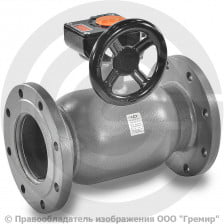 Кран стальной фланцевый с редуктором Ду-125 Ру-16 L=360мм LD КШ.Ц.Ф.Р. 125.016.П/П