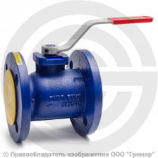 Кран чугунный фланцевый Ду-50 Ру-16 L=150мм полнопроходной Zetkama 565A