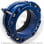 Муфта чугунная соединительная для ПЭ труб Ду-250 (Дн 250-250) Ру-16 L=155мм ПФРК-Е