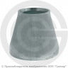 Переход 38х3-25х3 (Ду 32-20) оцинкованный концентрический ГОСТ 17378