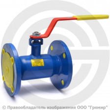 Кран стальной фланцевый Ду-50 Ру-40 L=180мм МАРШАЛ 11с67п 2ЦФ.00.1.040.050/040